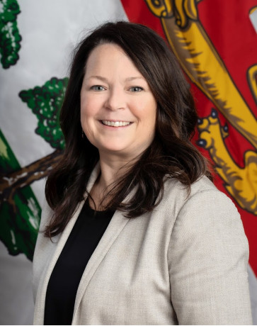Minister of Finance Jill Burridge