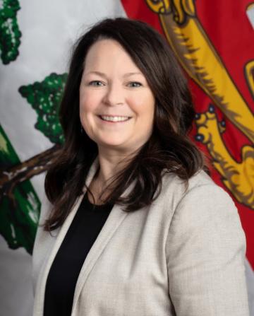 Minister of Finance Jill Burridge