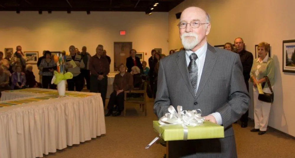 Former poet laureate Hugh MacDonald Former poet laureate Hugh MacDonald