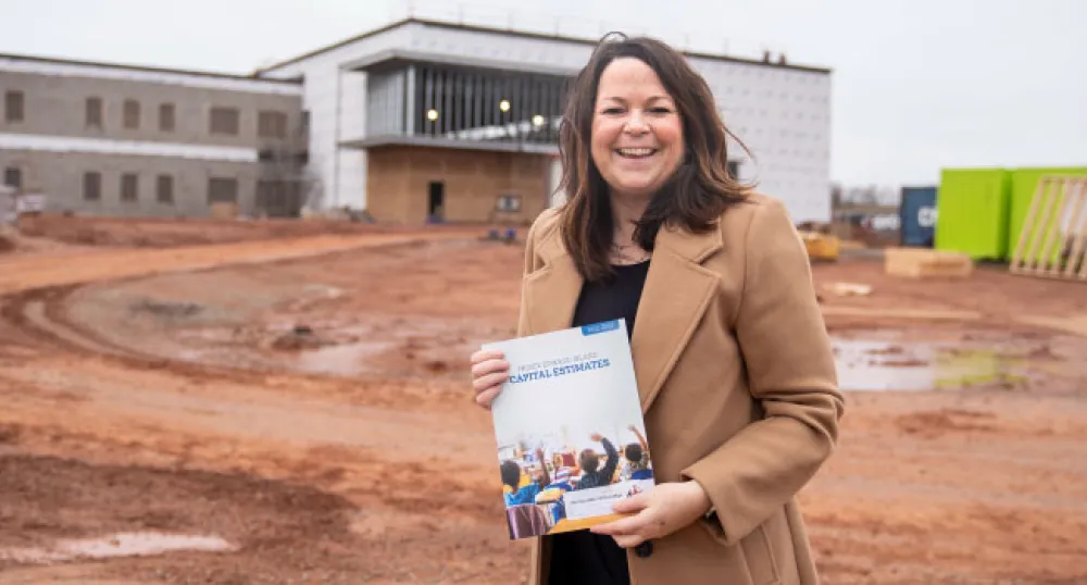Finance Minister Jill Burridge