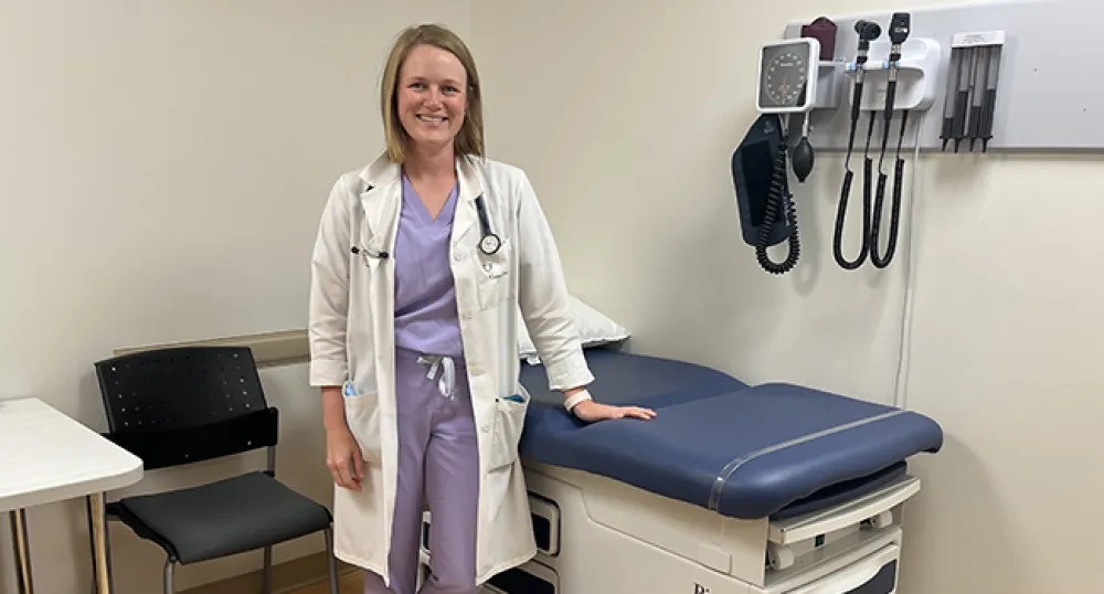 Dr. Megan Armstrong Picture of Dr. Megan Armstrong at the Kinlock Medical Centre