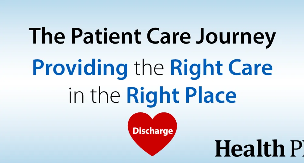 The Patient Care Journey - Providing the Right Care in the Right Place