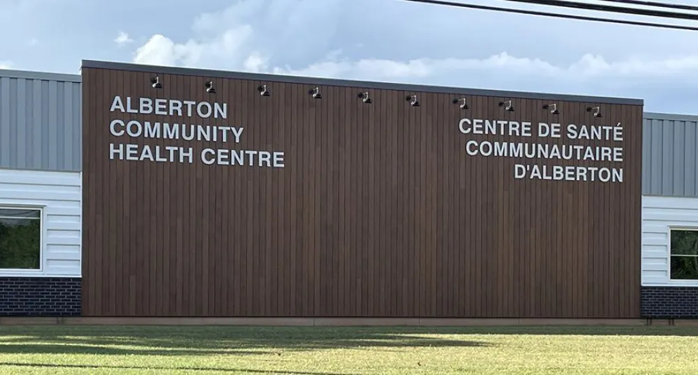 Western PEI’s Patient Medical Home: Alberton Community Health Centre (CHC) image of a one story medical centre