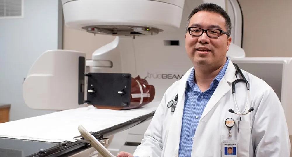 Dr. Larry Pan, radiation oncologist
