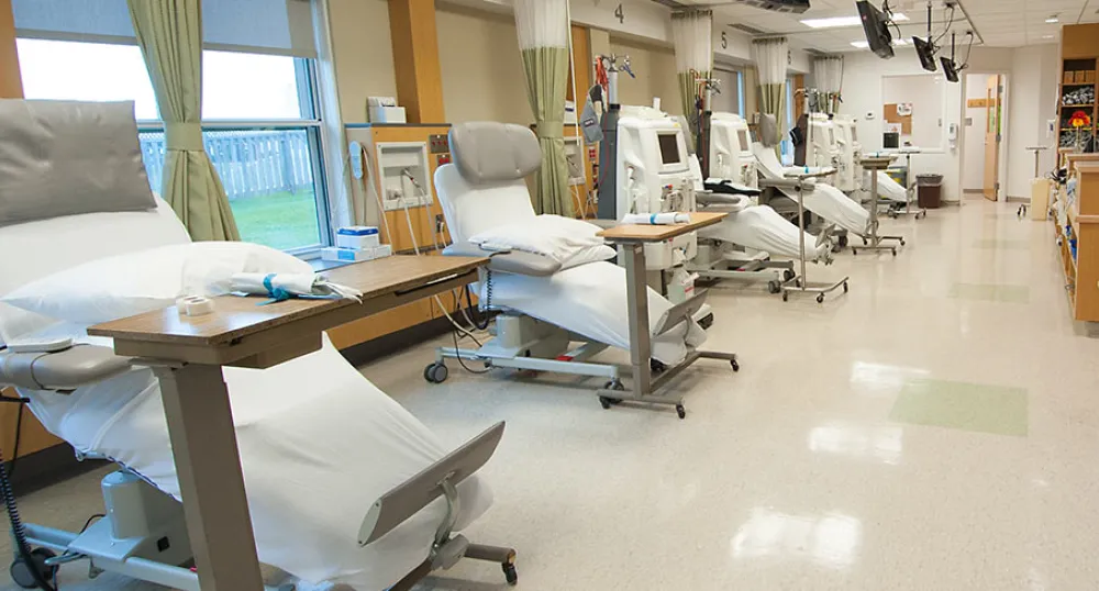 Western Hospital dialysis unit will receive upgrades similar to the Souris dialysis unit &quot;Pictured&quot; 