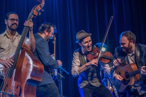 image of people playing instruments