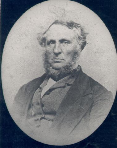 Portrait image of George Coles, first premier of Prince Edward Island