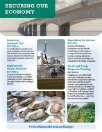 Securing our Economy - 2025 Budget Highlights report cover