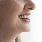 Senior woman smiling