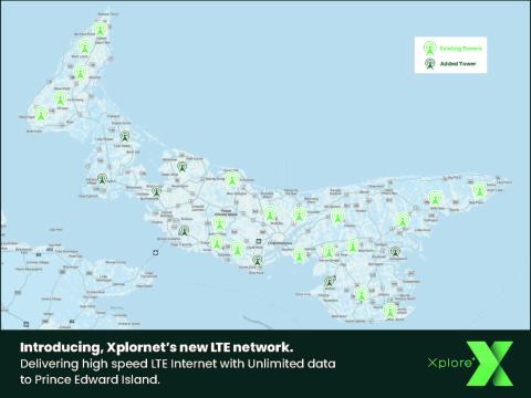 Broadband Tower locations map
