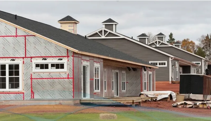 New housing construction PEI