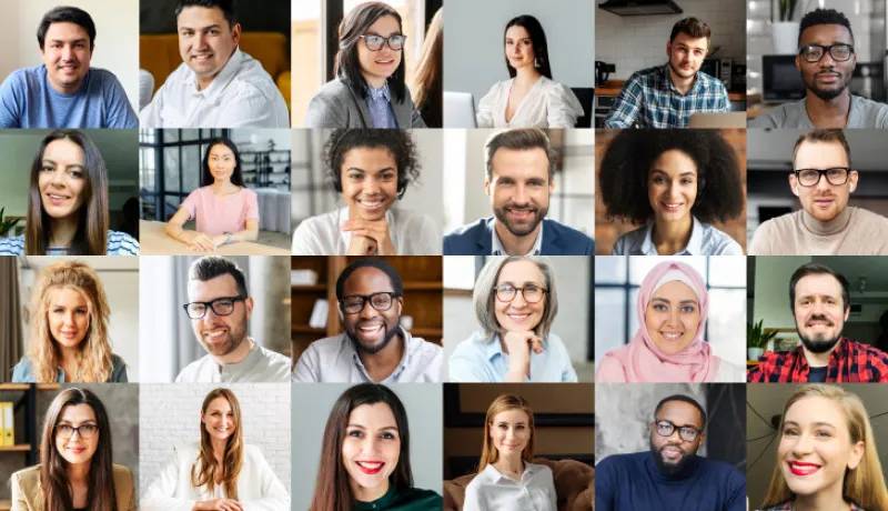 group of diverse people