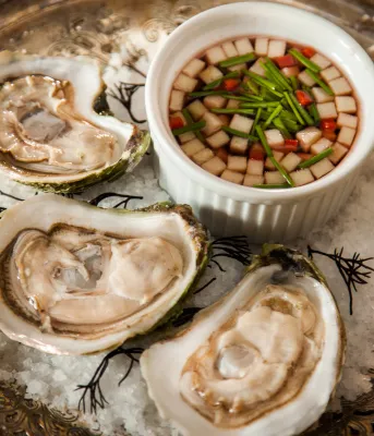 Food product development assistance oysters and soup