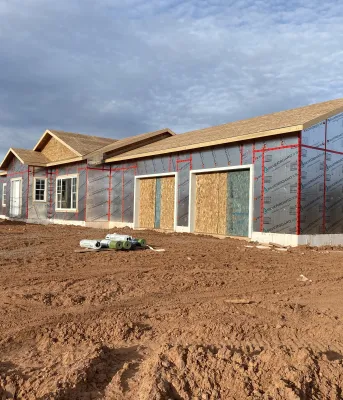housing construction house under construction