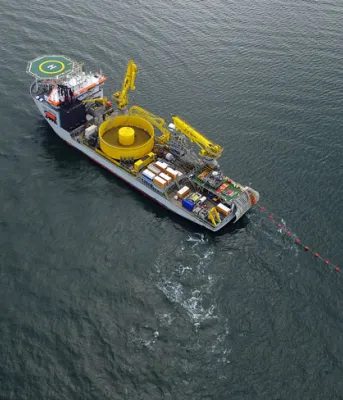 Trenching of provincial interconnection cable completed