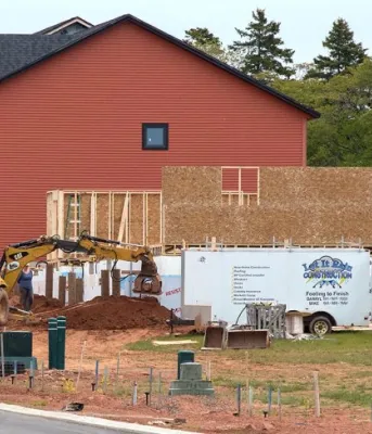 Housing construction site