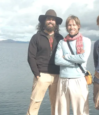 Island filmmaker Jeff Eager, centre, has profiled three Island athletes in three new documentaries. Island filmmaker Jeff Eager, centre, has profiled three Island athletes in three new documentaries.