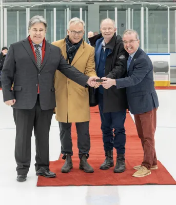 Sean Casey, MP for Charlottetown Hon. Ernie Hudson, Minister of Transportation and Infrastructure Mayor Philip Brown, Mayor of Charlottetown Mitchell G. Tweel, Councillor Ward 4 Charlottetown