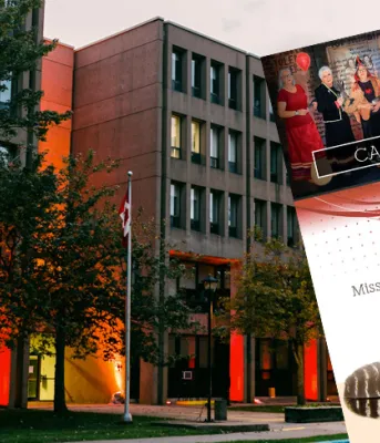 National Day of Awareness for Missing and Murdered Indigenous Women and Girls image of building and booklet cover