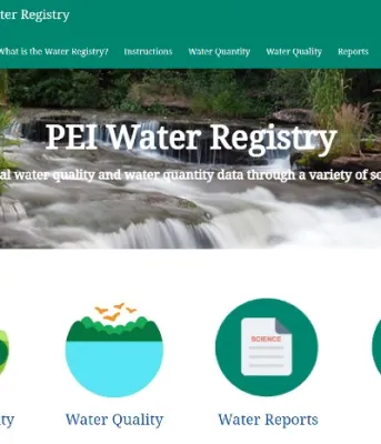 Water Registry Main Page Graphic